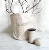 canvas bucket- medium