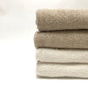 linen terry face towel