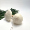 mushroom ornaments (set of two)
