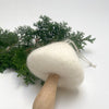 mushroom ornaments (set of two)