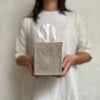 dark linen tissue cover