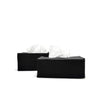 black linen tissue cover