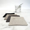 linen coasters