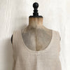 cross back smock (natural linen)