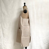 cross back smock (natural linen)