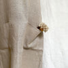 cross back smock (natural linen)