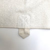 linen terry wash cloth - cream