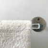 linen terry wash cloth - cream