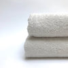 linen terry wash cloth - cream