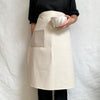 half apron with make pocket