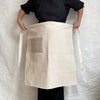 half apron with make pocket