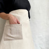 half apron with make pocket