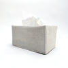 oatmeal linen tissue cover- rectangular