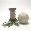 studded felt ball ornament