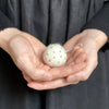 studded felt ball ornament