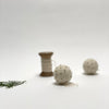 studded felt ball ornament