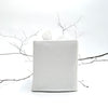 white linen tissue cover - square