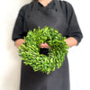 wreath- boxwood