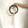 wreath- moss