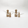 wooden angels