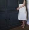 smocked half apron (side)