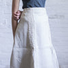 smocked half apron (side)