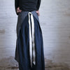 smocked half apron (side)