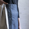 smocked half apron (side)