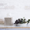 dark linen tissue cover