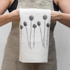 allium tea towel