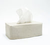oatmeal linen tissue cover- rectangular
