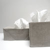 dark linen tissue cover