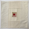 vintage log cabin pillow