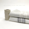 stone washed linen tea towels (white)