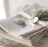 linen napkins with image