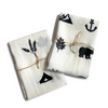 canadian tea towels (white)