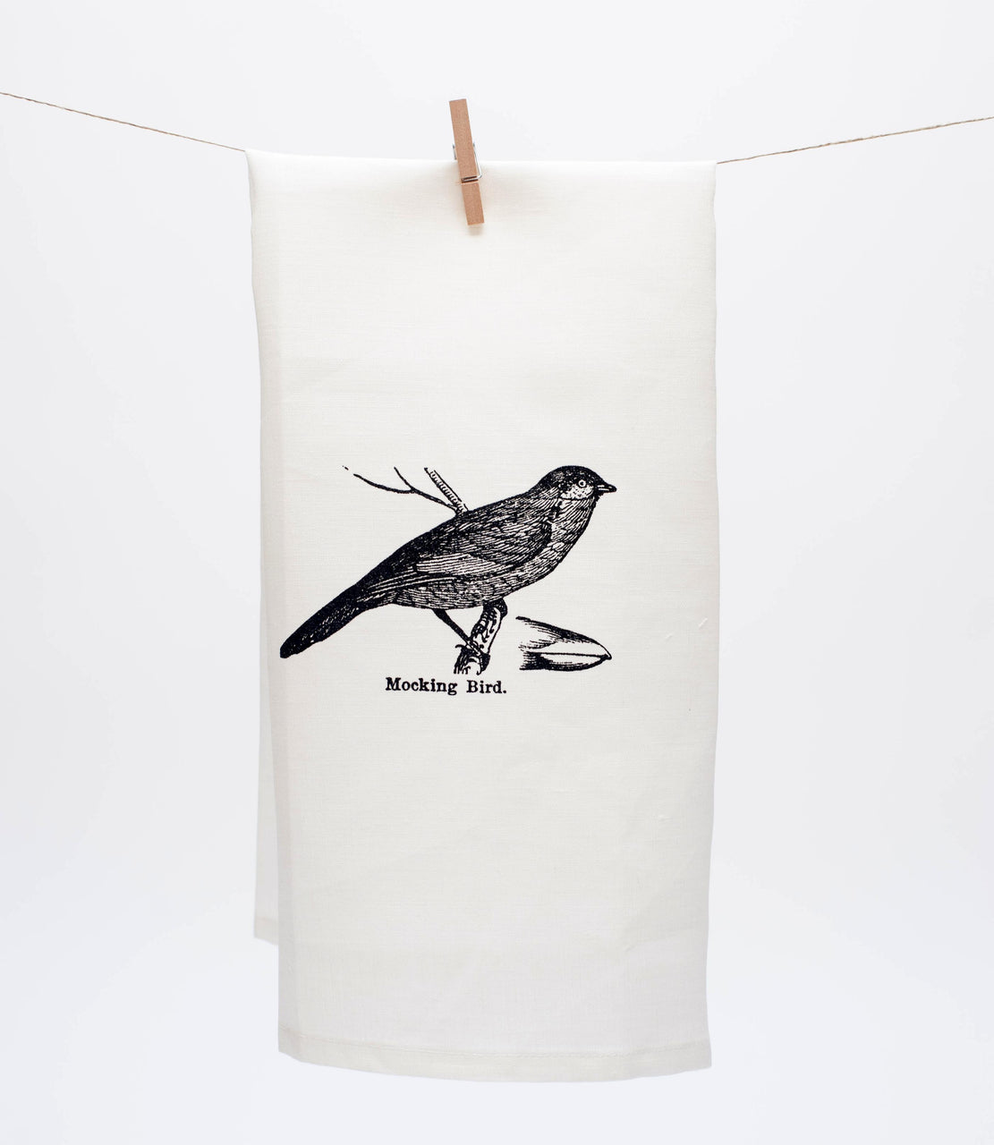 bird tea towel