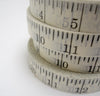 printed ruler tape