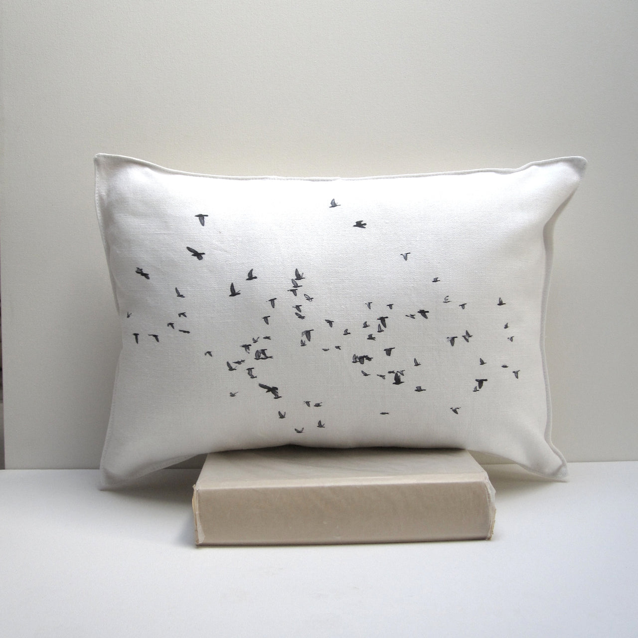 flying bird pillow