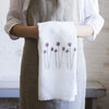 allium tea towel