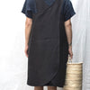 cross back smock (black)