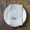 linen napkins with image