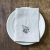 linen napkins with image