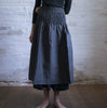 smocked half apron (top)
