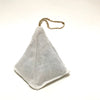 linen pyramid sachet