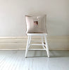 vintage log cabin pillow