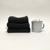 hemp wash cloths (black)