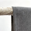 charcoal linen hand towels