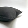 black linen pillow