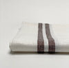 french linen tea towel ( white )